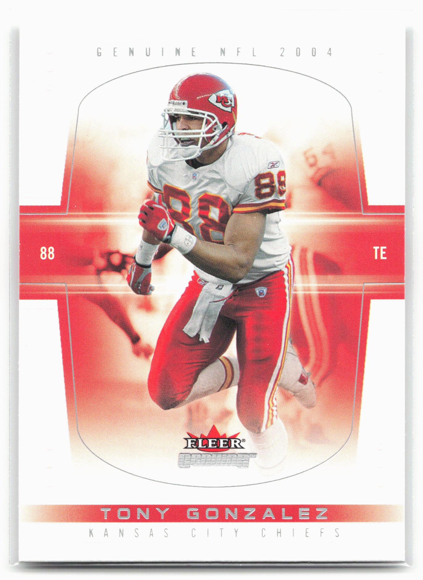 2004 Fleer Genuine #70 Tony Gonzalez