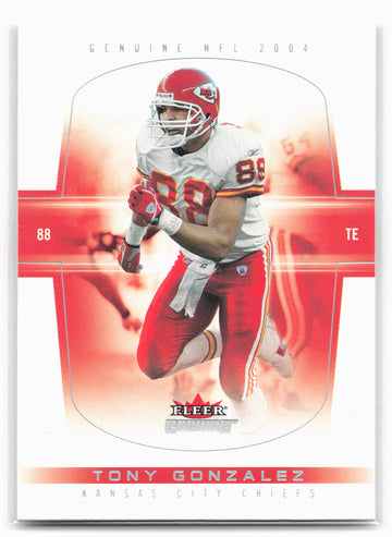 2004 Fleer Genuine #70 Tony Gonzalez