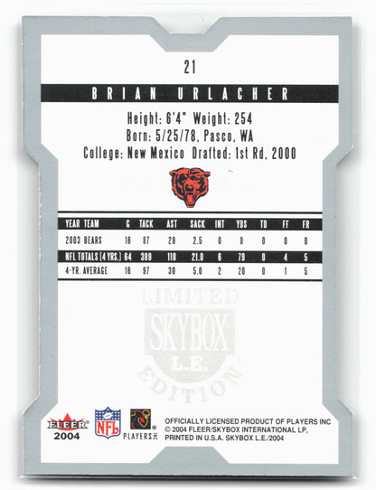2004 SkyBox LE #21 Brian Urlacher