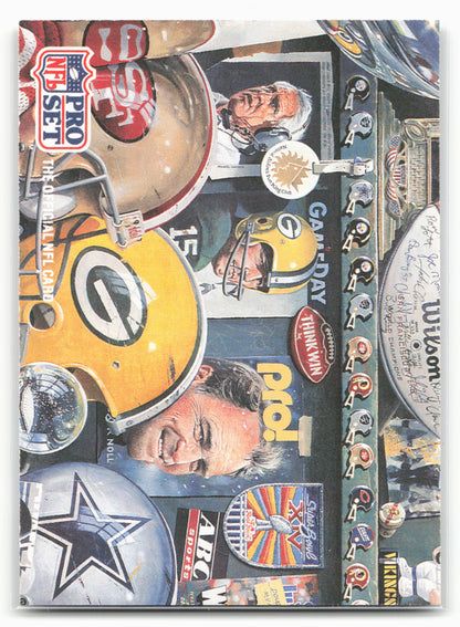 1990-91 Pro Set Super Bowl XXV Silver Anniversary Commemorative #5 SB XXV Puzzle