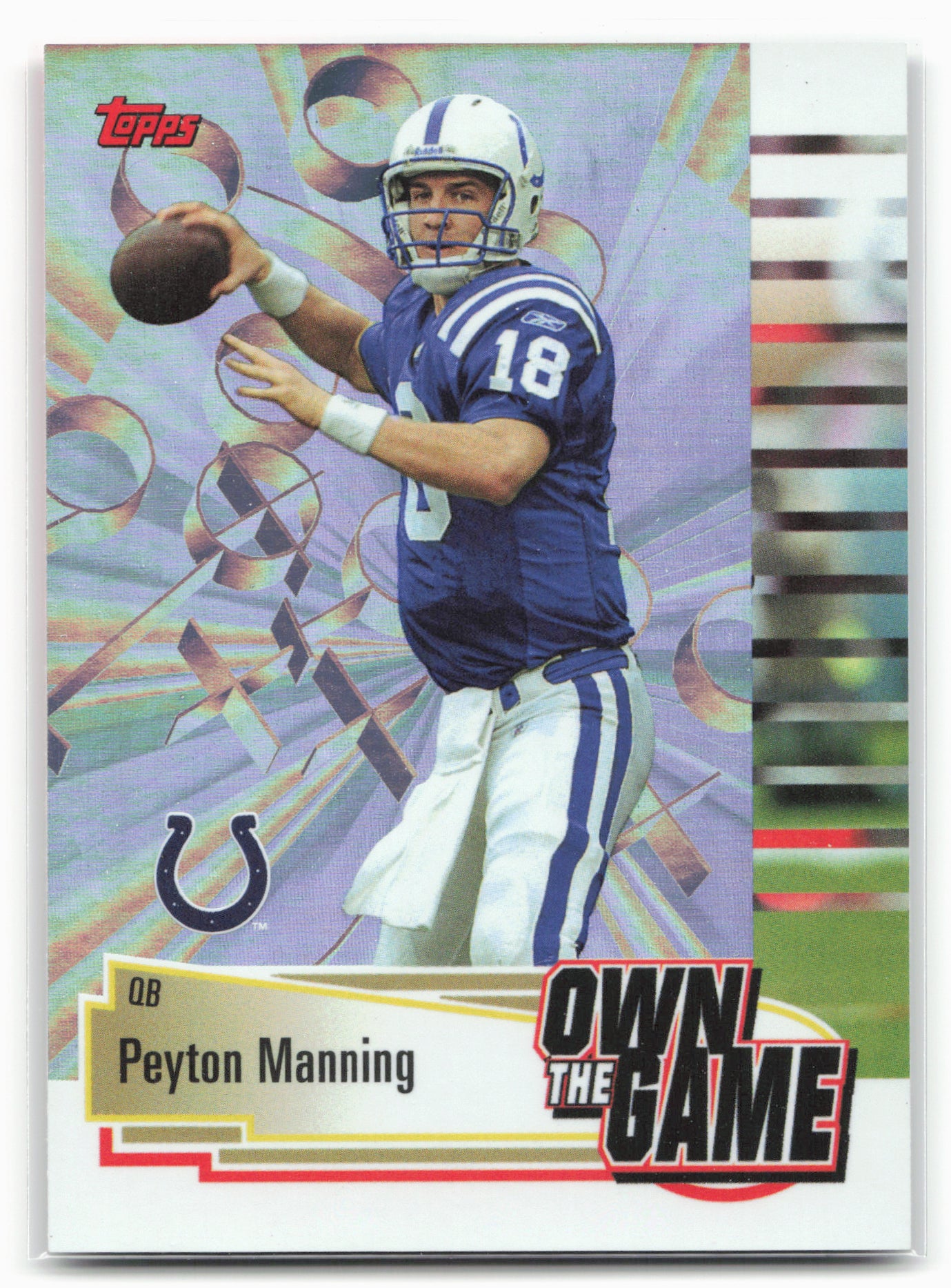 2004 Topps #OTG4 Peyton Manning Own the Game