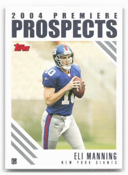 2004 Topps #PP5 Eli Manning Premiere Prospects