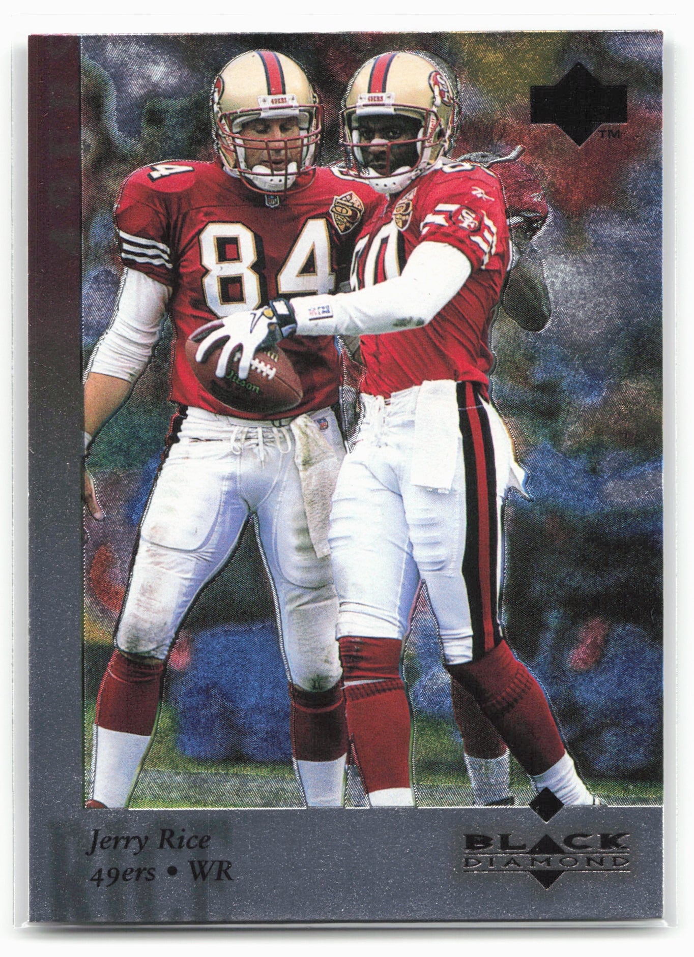 1997 Upper Deck Black Diamond #38 Jerry Rice