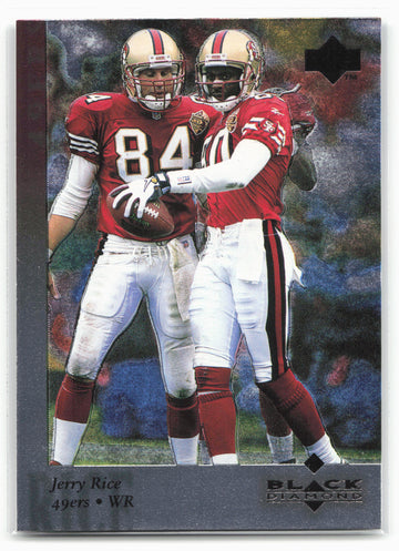 1997 Upper Deck Black Diamond #38 Jerry Rice