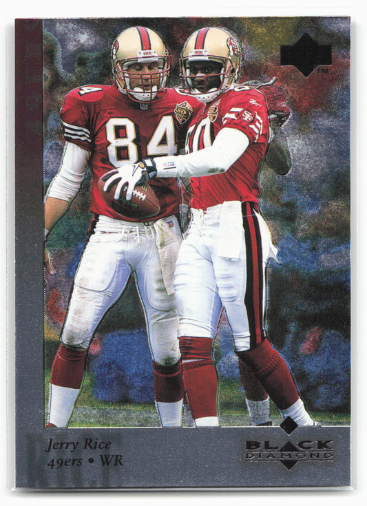 1997 Upper Deck Black Diamond #38 Jerry Rice