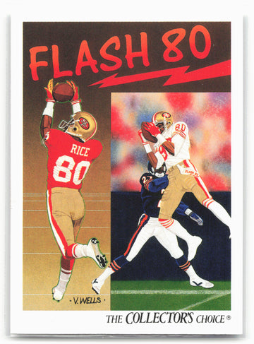 1991 Upper Deck #86c Jerry Rice