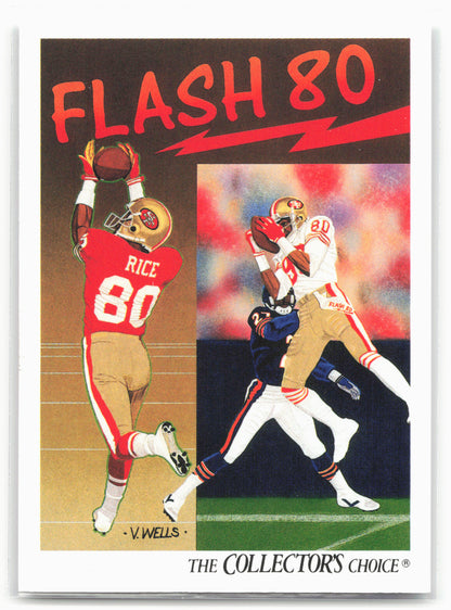 1991 Upper Deck #86c Jerry Rice