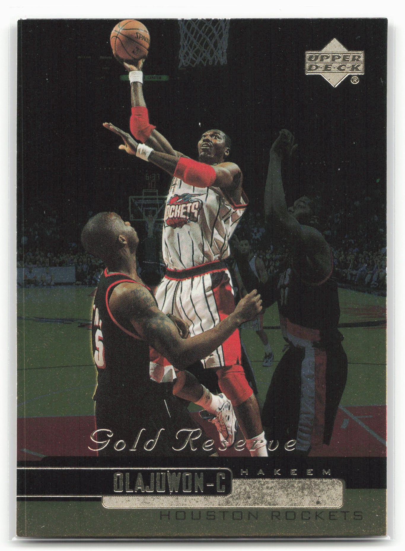 1999-00 Upper Deck Gold Reserve #76 Hakeem Olajuwon