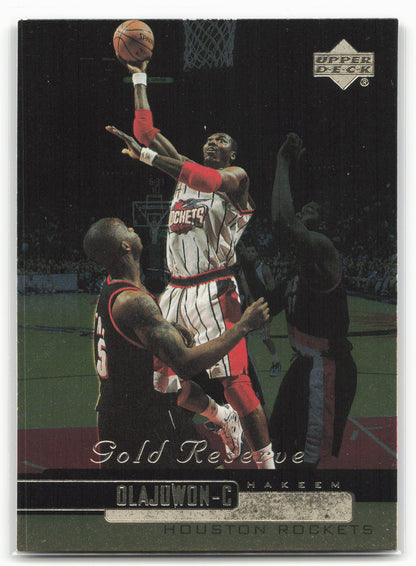 1999-00 Upper Deck Gold Reserve #76 Hakeem Olajuwon