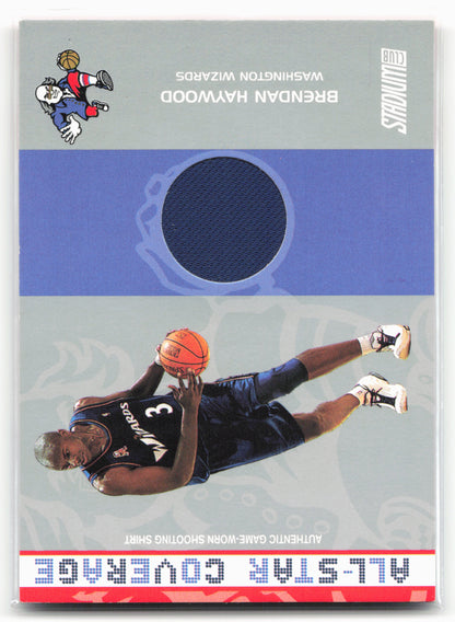 2002-03 Stadium Club #AS-BH Brendan Haywood All-Star Coverage Relics #/700