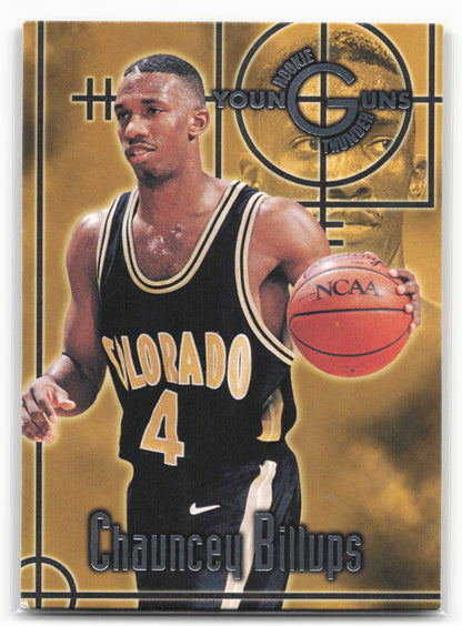 1997 Wheels Rookie Thunder #YG1 Chauncey Billups Young Guns