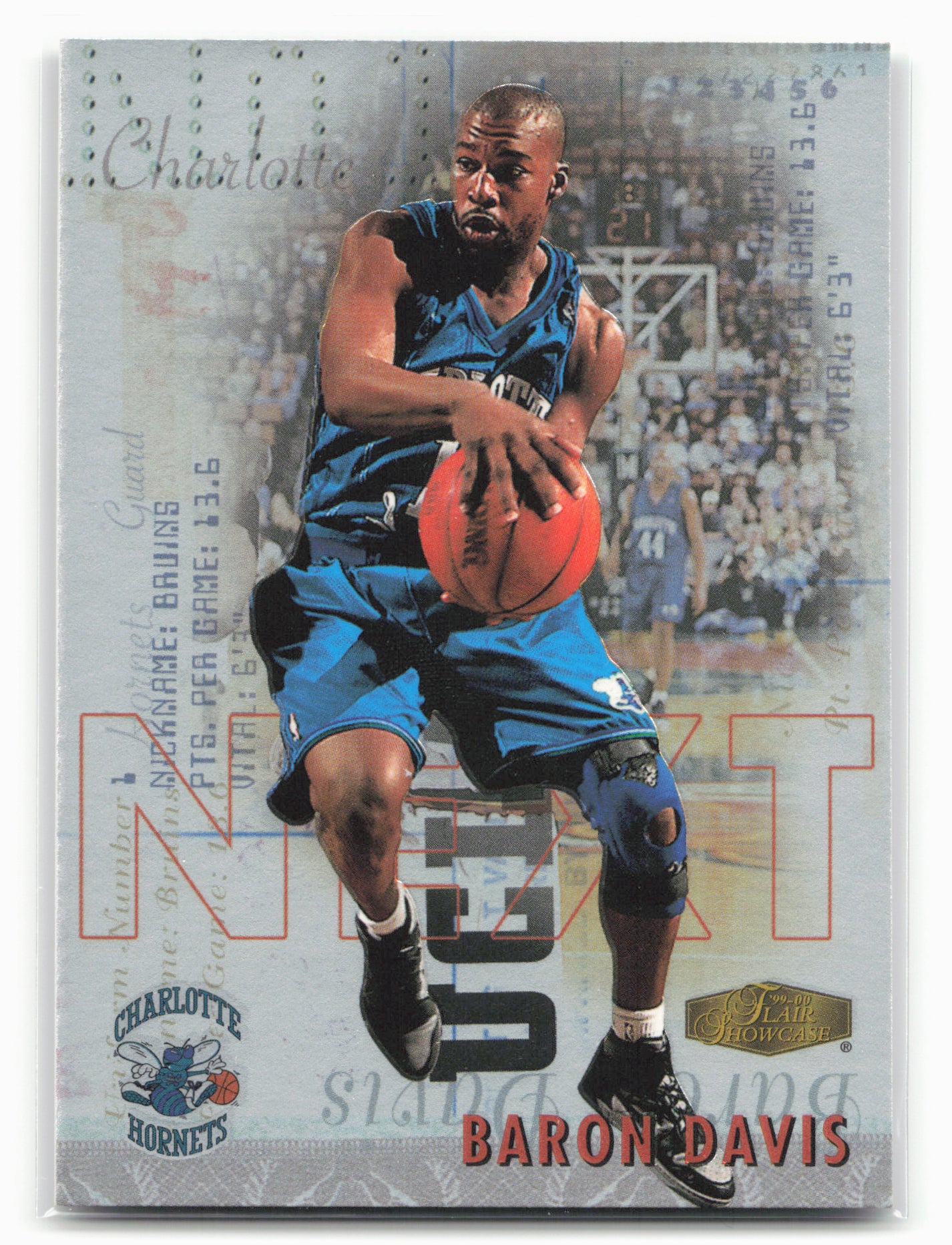 1999-00 Flair Showcase #19N Baron Davis Next