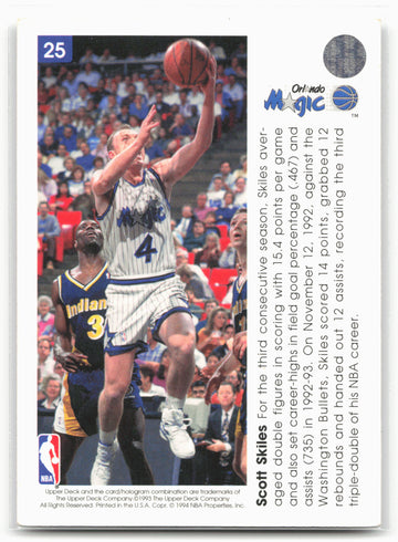 1993-94 Upper Deck Pro View #25 Scott Skiles