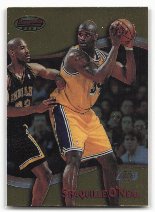 1998-99 Bowman's Best #100 Shaquille O'Neal