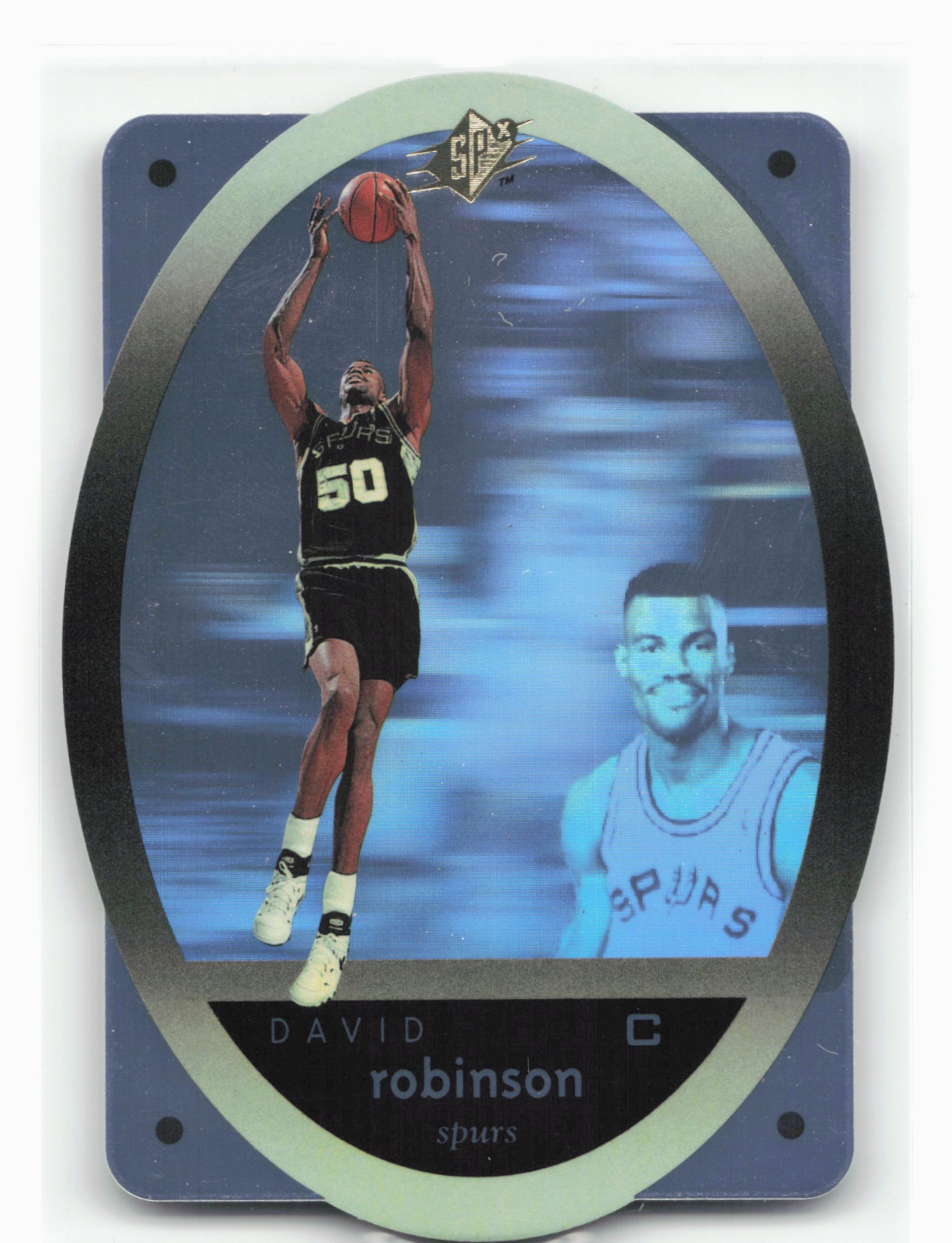 1996 SPx #43 David Robinson