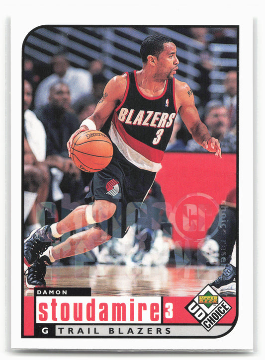 1998-99 UD Choice #116 Damon Stoudamire Choice Reserve
