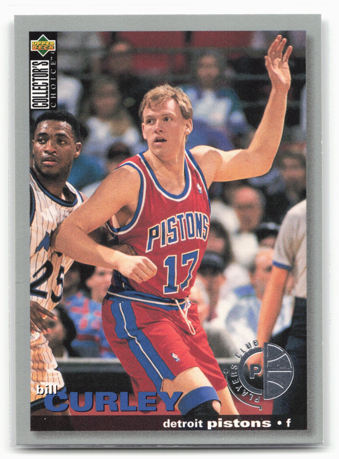 1995-96 Collector's Choice #60 Bill Curley Player's Club