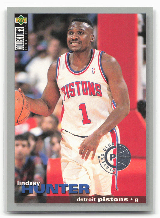 1995-96 Collector's Choice #256 Lindsey Hunter Player's Club