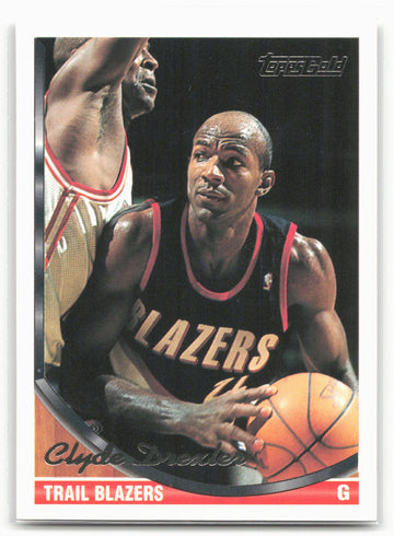 1993-94 Topps #249 Clyde Drexler Gold