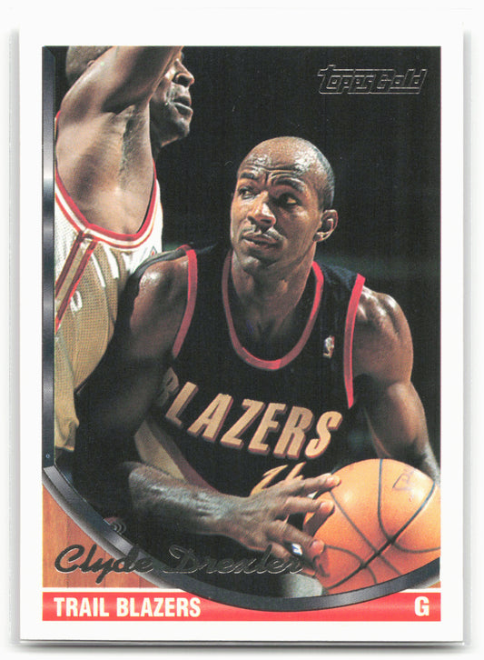 1993-94 Topps #249 Clyde Drexler Gold