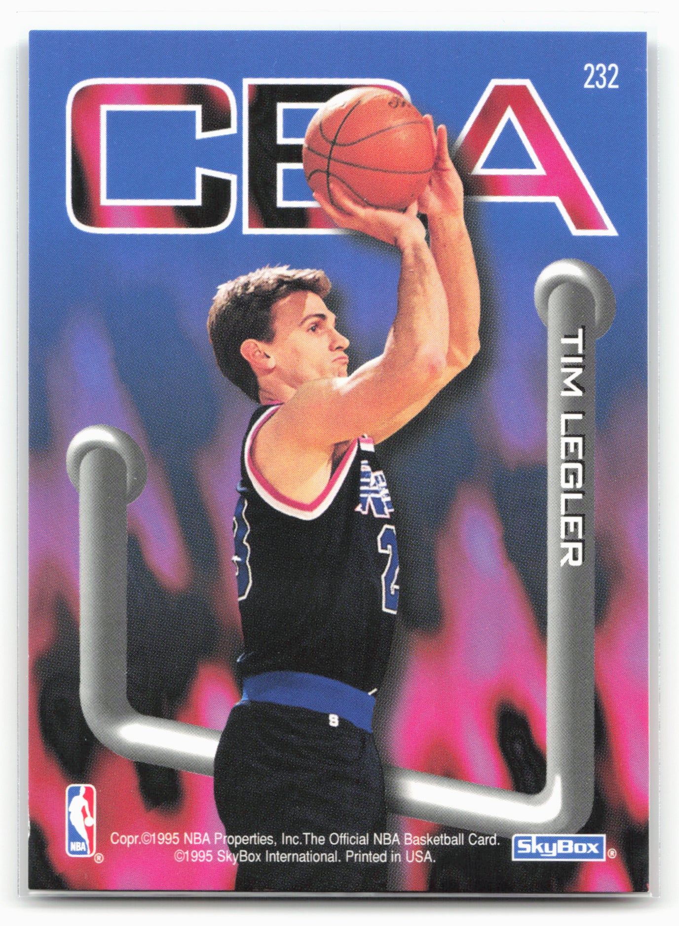 1995-96 Hoops #232 John Starks / Tim Legler PL