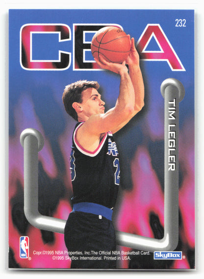 1995-96 Hoops #232 John Starks / Tim Legler PL