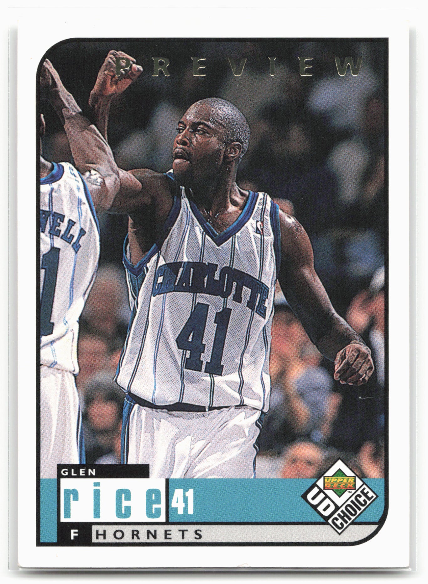 1998-99 UD Choice Preview #14 Glen Rice