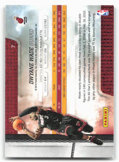 2009-10 Panini Absolute Memorabilia #7 Dwyane Wade Retail