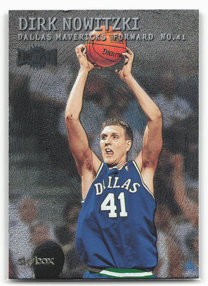 1999-00 Metal #72 Dirk Nowitzki