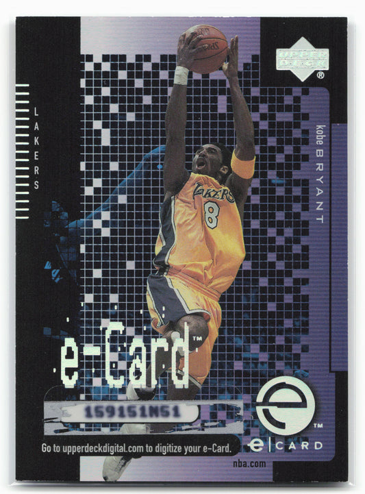 2000-01 Upper Deck #EC1 Kobe Bryant e-Cards (Series Two) 24053