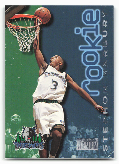 1996-97 SkyBox Premium #222 Stephon Marbury