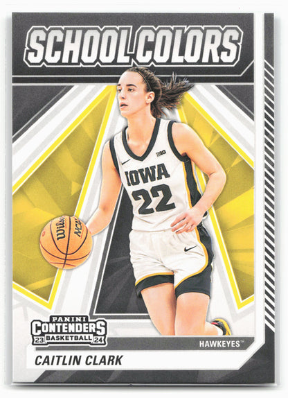 2024 Panini Caitlin Clark Collection #SC2 Caitlin Clark School Colors