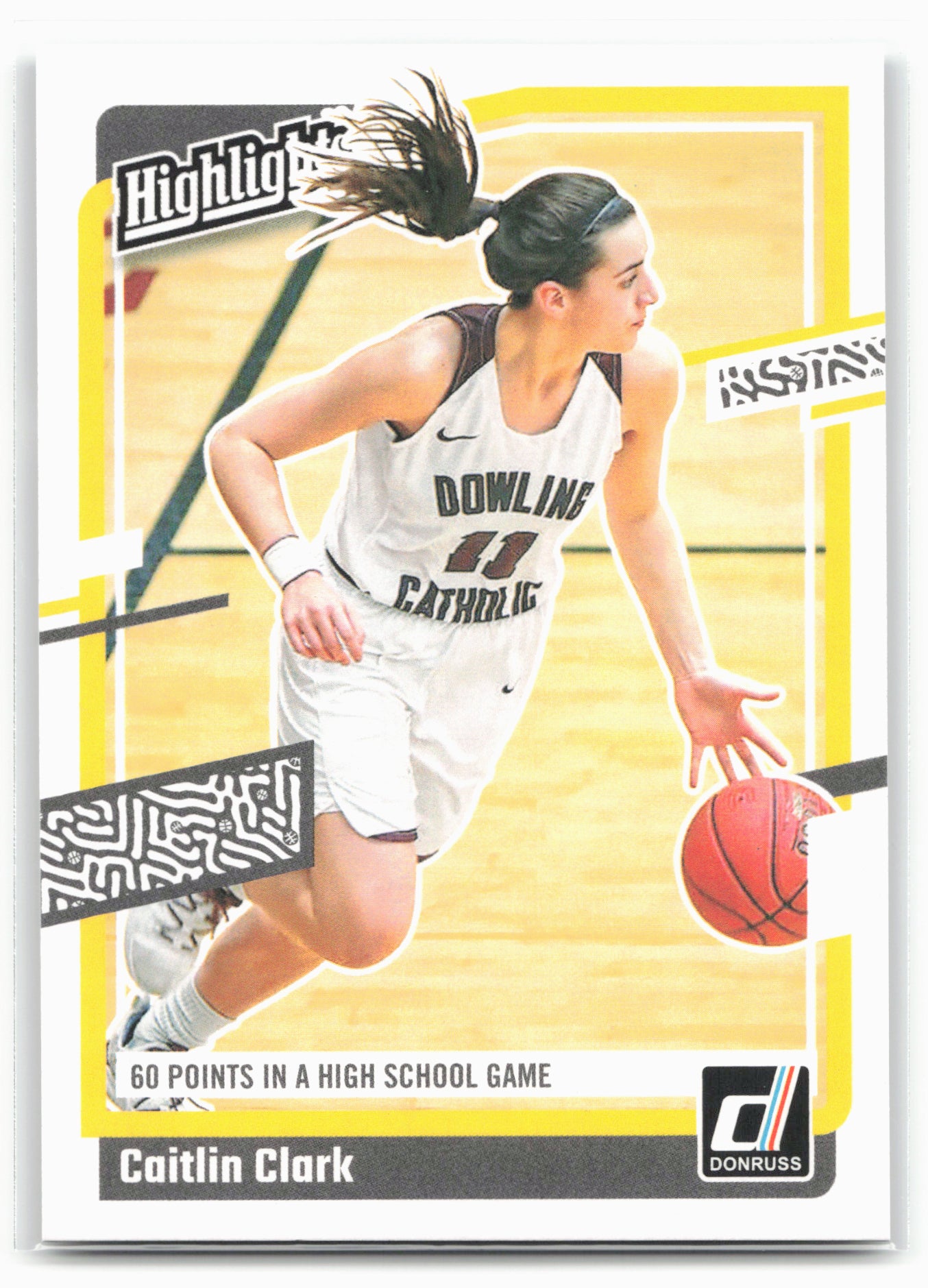 2024 Panini Caitlin Clark Collection #H3 Caitlin Clark Highlights
