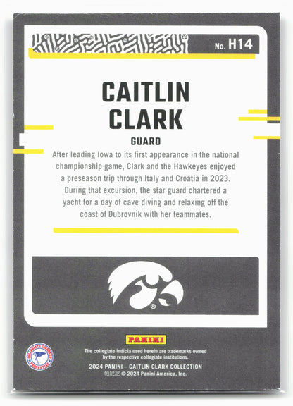 2024 Panini Caitlin Clark Collection #H14 Caitlin Clark Highlights