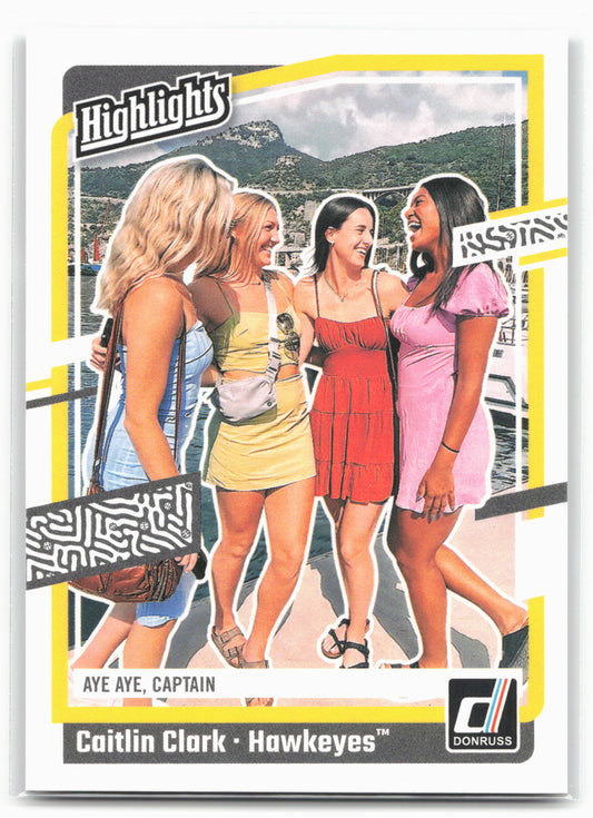 2024 Panini Caitlin Clark Collection #H14 Caitlin Clark Highlights