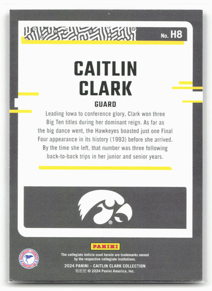 2024 Panini Caitlin Clark Collection #H8 Caitlin Clark Highlights Target