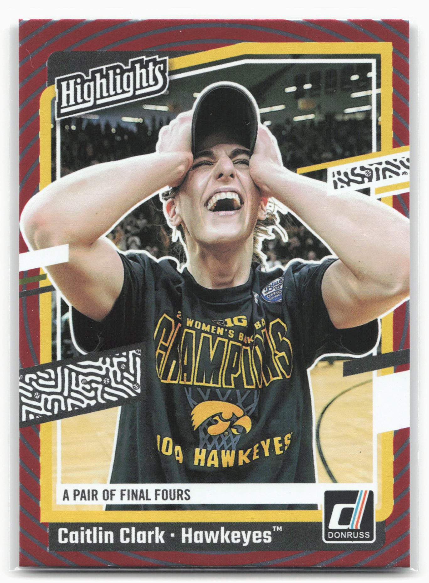 2024 Panini Caitlin Clark Collection #H8 Caitlin Clark Highlights Target