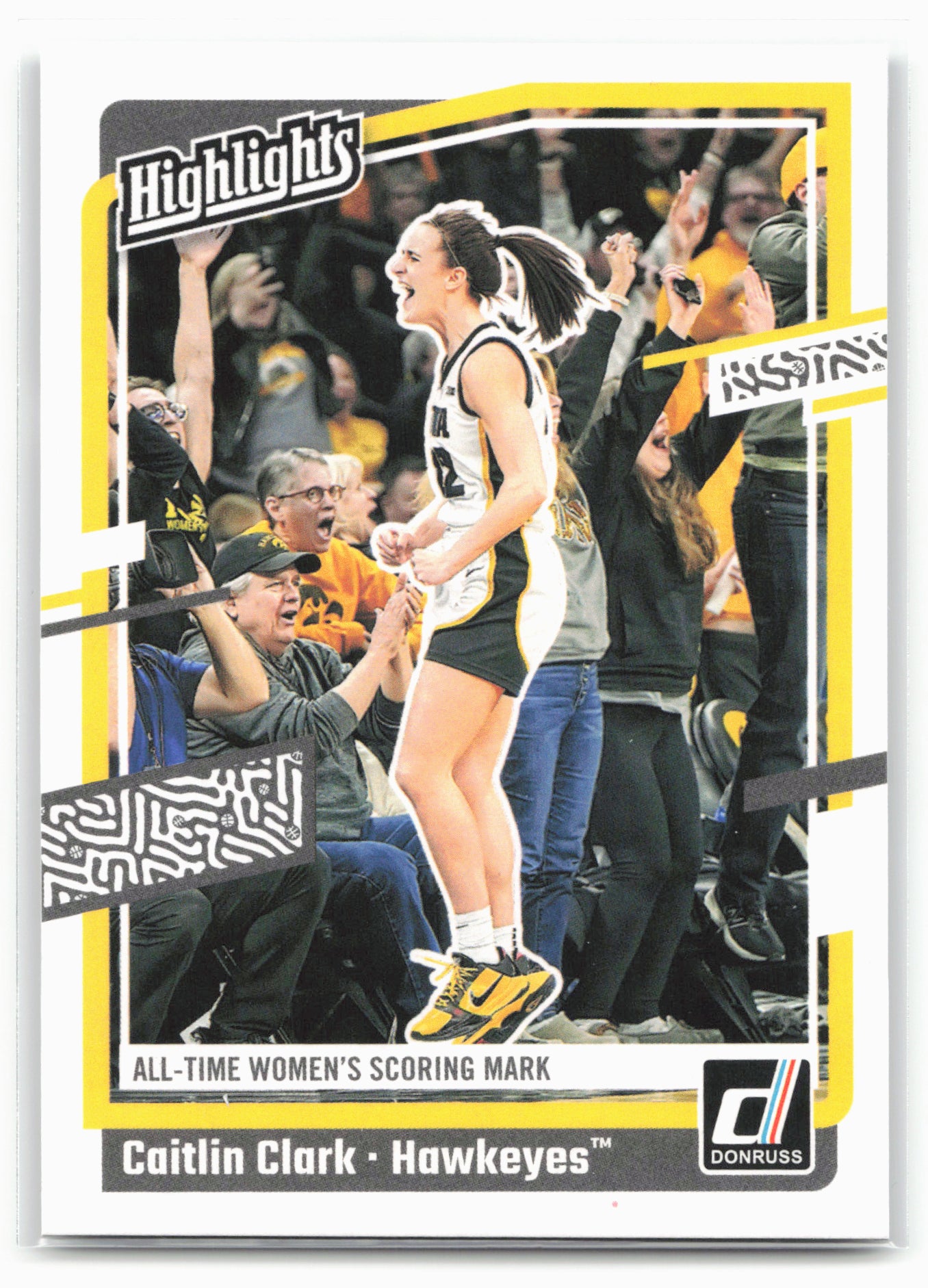 2024 Panini Caitlin Clark Collection #H10 Caitlin Clark Highlights
