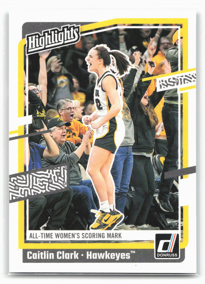 2024 Panini Caitlin Clark Collection #H10 Caitlin Clark Highlights