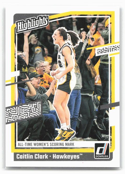 2024 Panini Caitlin Clark Collection #H10 Caitlin Clark Highlights