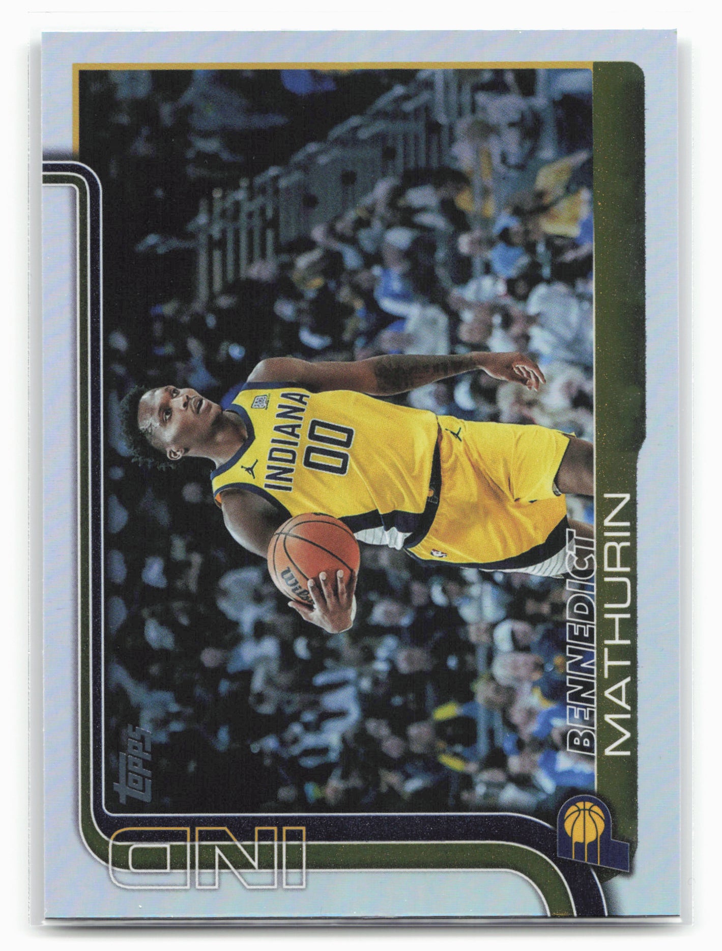 2025-26 Topps #48 Bennedict Mathurin Rainbow Foilboard