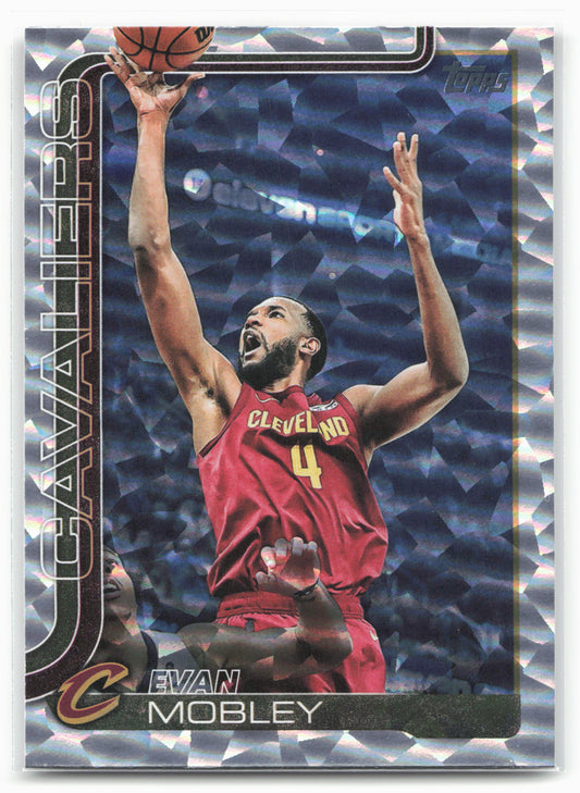 2025-26 Topps #82 Evan Mobley Crackleboard