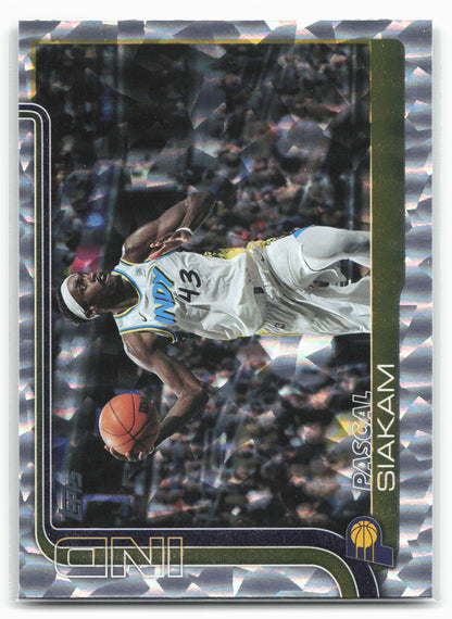 2025-26 Topps #53 Pascal Siakam Crackleboard