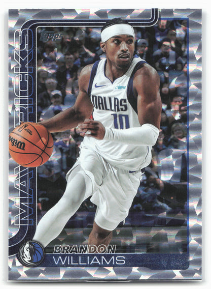 2025-26 Topps #171 Brandon Williams Crackleboard