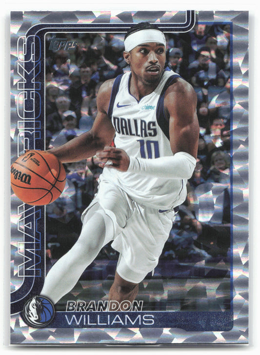 2025-26 Topps #171 Brandon Williams Crackleboard
