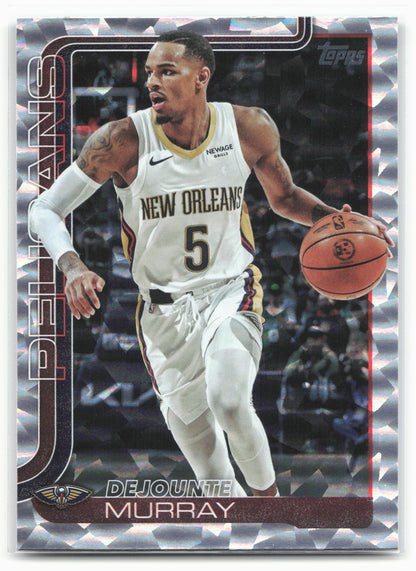 2025-26 Topps #192 Dejounte Murray Crackleboard