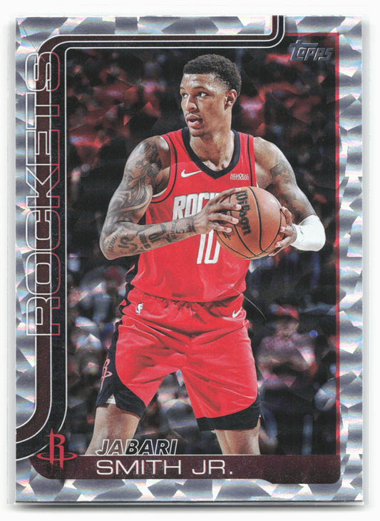 2025-26 Topps #177 Jabari Smith Jr. Crackleboard