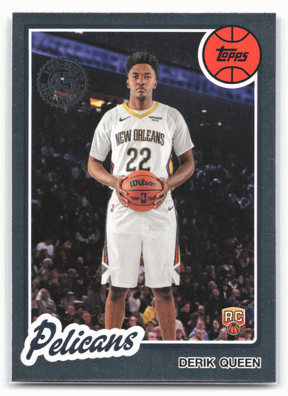 2025-26 Topps #80BK-60 Derik Queen 1980-81 Topps Basketball