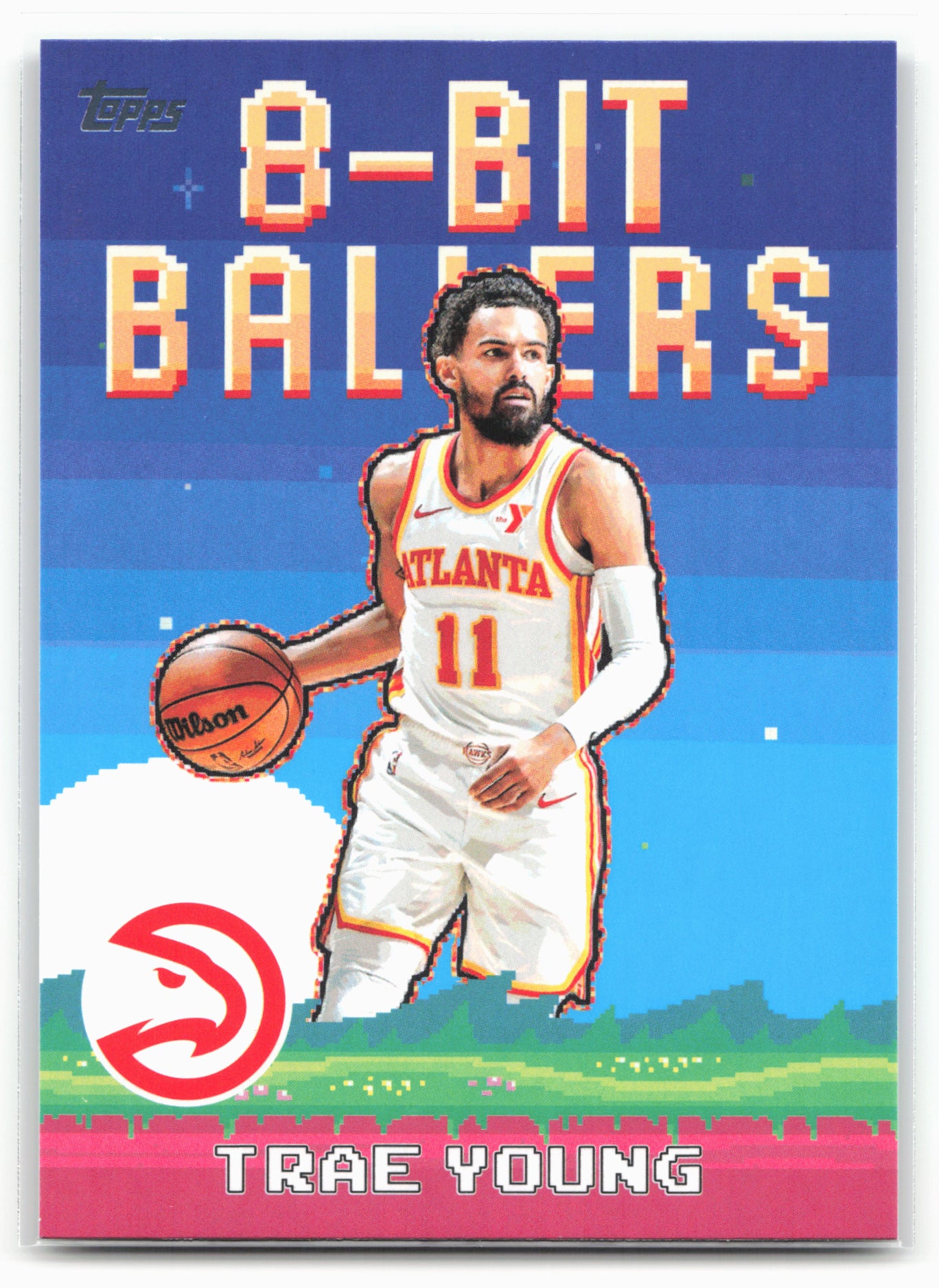 2025-26 Topps #8B-6 Trae Young 8-Bit Ballers 24117