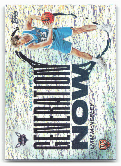 2025-26 Topps #GN-29 Liam McNeeley Generation Now Holo Foil